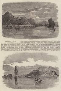 Bombardement van Canton door Richard Principal Leitch